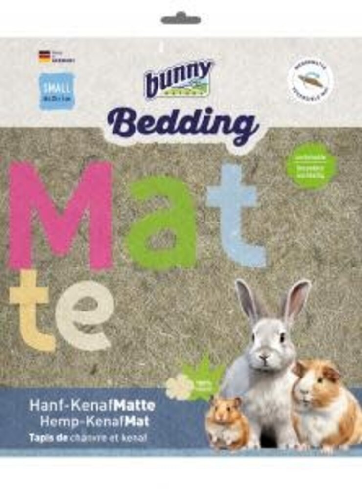 Bunny Nature Bunny Bedding Hemp-Kenaf Mat - Small - 40 x 25 cm - per stuk Bunny Nature Bunny Bedding Hemp-Kenaf Mat - Small - 40 x 25 cm - per stuk