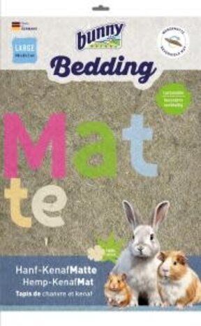Bunny Nature Bunny Bedding Hemp-Kenaf Mat - Large - 100 x 40 cm - per stuk Bunny Nature Bunny Bedding Hemp-Kenaf Mat - Large - 100 x 40 cm - per stuk