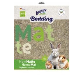 Bunny Nature Bunny Bedding Hemp Mat - Small - 40 x 25 cm - per stuk Bunny Nature Bunny Bedding Hemp Mat - Small - 40 x 25 cm - per stuk