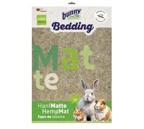Bunny Nature Bunny Bedding Hemp Mat - Large - 100 x 40 cm - per stuk Bunny Nature Bunny Bedding Hemp Mat - Large - 100 x 40 cm - per stuk
