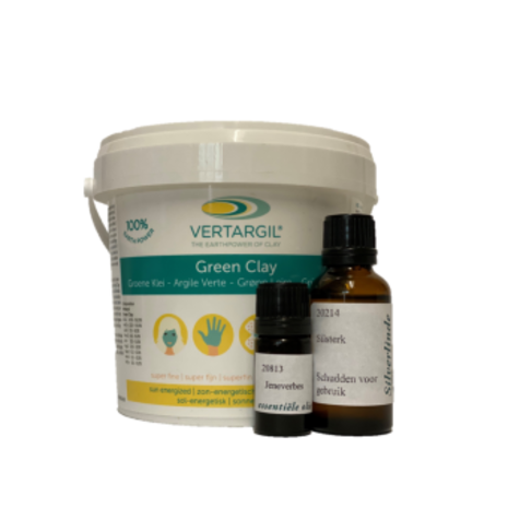 Herbimals Reinigingspakket - Groene Leem Herbimals Reinigingspakket - Groene Leem