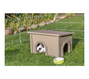 Trixie Trixie Natura Houten Schuilhuis - Grenenhout - Grijs - 50x30x37 cm Trixie Trixie Natura Houten Schuilhuis - Grenenhout - Grijs - 50x30x37 cm