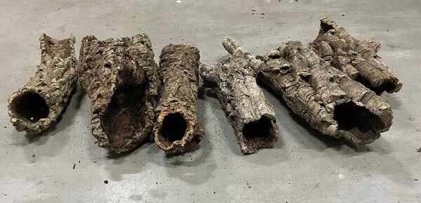 D-tails Kurk Tunnel Kort - Gerbil - Muis - Hamster D-tails Kurk Tunnel Kort - Gerbil - Muis - Hamster