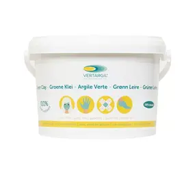 Vertargil Vertargil - Groene Klei Poeder - Super fijn - 2,5 kilo Vertargil Vertargil - Groene Klei Poeder - Super fijn - 2,5 kilo