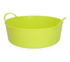 Vplast Flexibele V-Trug Voerbak - 6 liter - Limoen