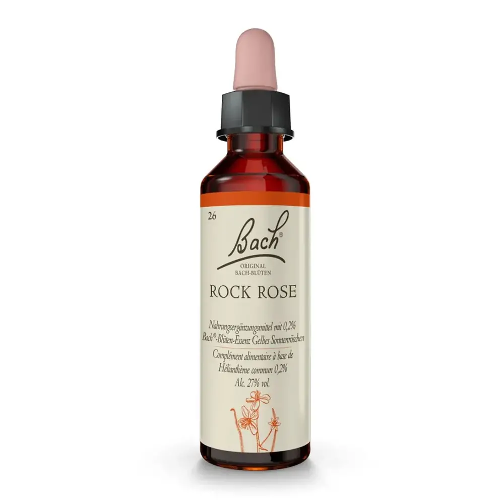 Bach Bach Bloesem - Rock Rose - Zonneroosje - 20 ml Bach Bach Bloesem - Rock Rose - Zonneroosje - 20 ml