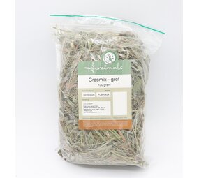 Herbimals Proefzakje Herbimals Grasmix - grof - 100 gram Herbimals Proefzakje Herbimals Grasmix - grof - 100 gram