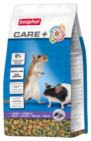 Beaphar Beaphar Care+ Gerbil en Muis - 700 gram Beaphar Beaphar Care+ Gerbil en Muis - 700 gram