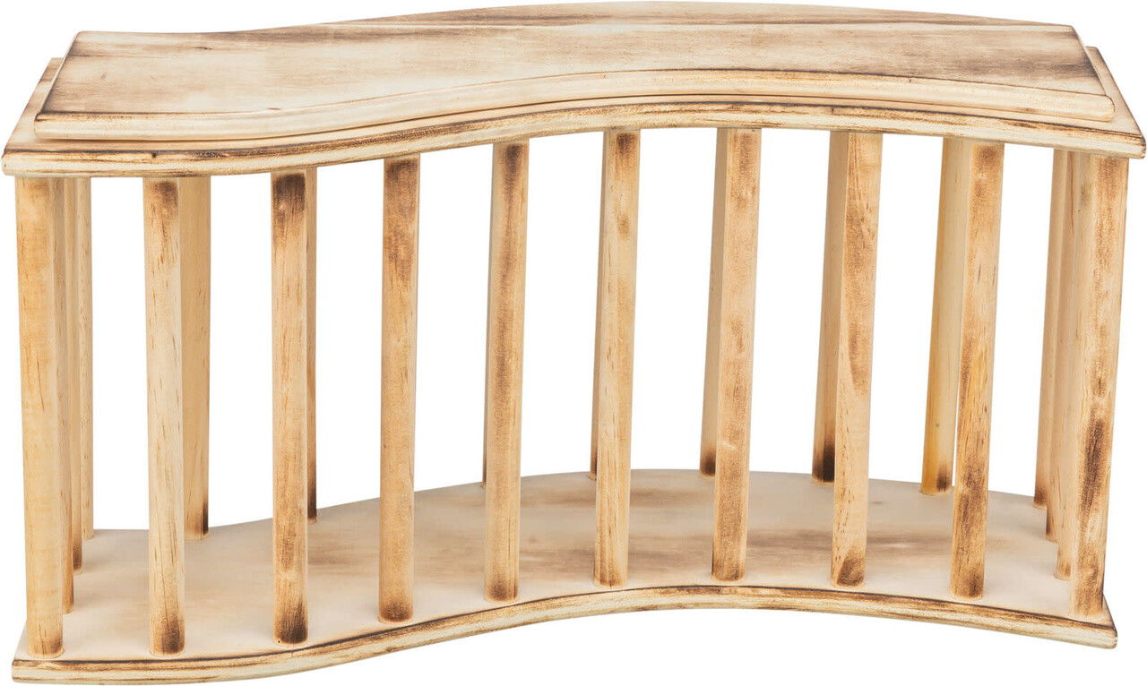 Trixie Trixie Houten Hooiruif Vrijstaand - 37 × 19 × 13 cm Trixie Trixie Houten Hooiruif Vrijstaand - 37 × 19 × 13 cm