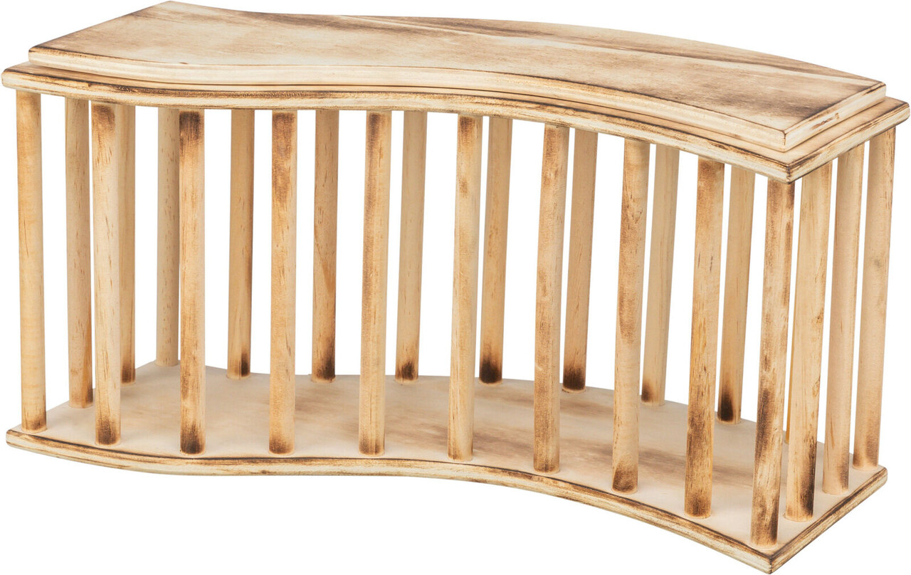 Trixie Trixie Houten Hooiruif Vrijstaand - 37 × 19 × 13 cm Trixie Trixie Houten Hooiruif Vrijstaand - 37 × 19 × 13 cm