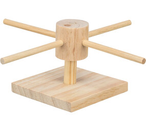 Trixie Trixie Houten Voedselcarrousel - 22x8x22 cm Trixie Trixie Houten Voedselcarrousel - 22x8x22 cm