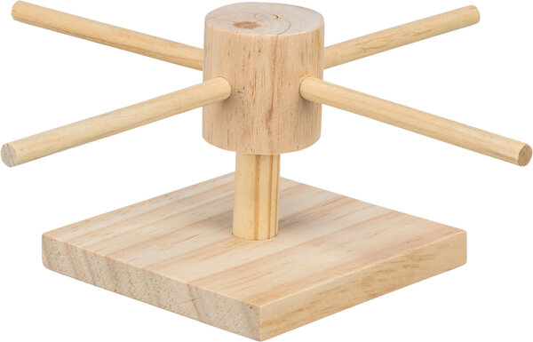 Trixie Trixie Houten Voedselcarrousel - 22x8x22 cm