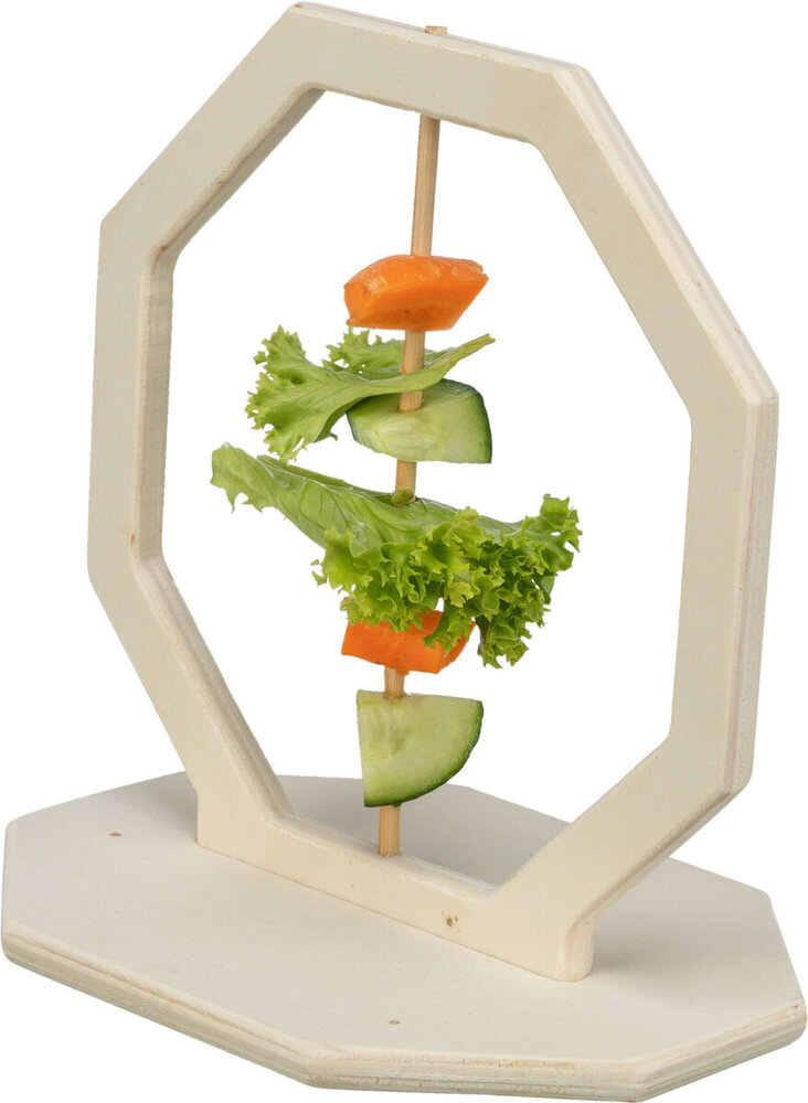 Trixie Trixie Houten Mini Voerboog - 17 x 12 x 17 cm