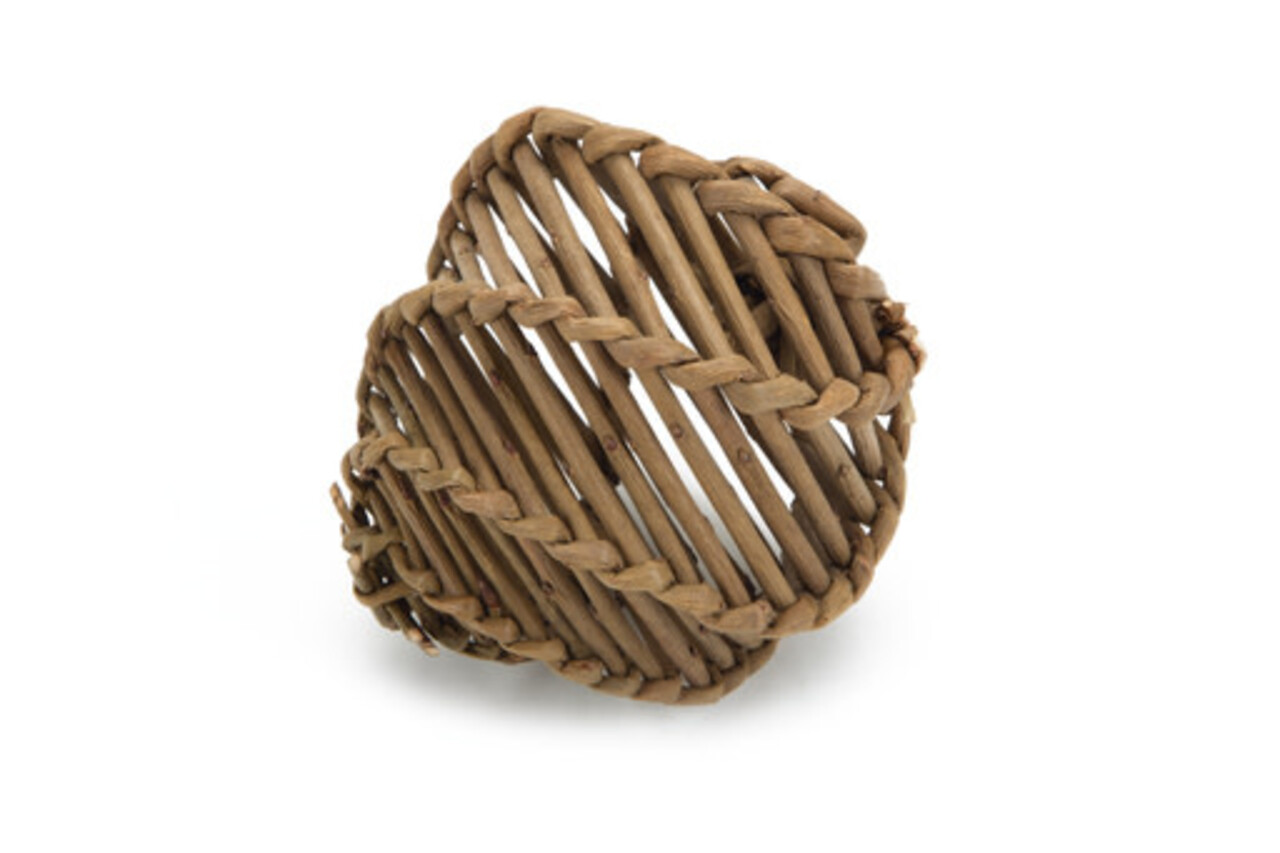 Beeztees Beeztees Rieten Speelbal Aluka - 9 cm