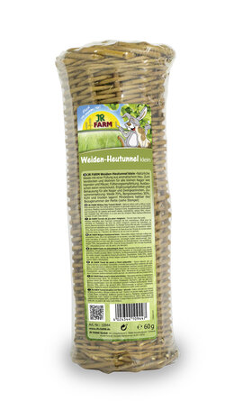 JR Farm Wilgentunnel met hooi - Klein JR Farm Wilgentunnel met hooi - Klein