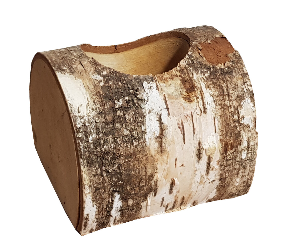 Rabbitat Houten Voertrog Kort - 13x13x10 cm Rabbitat Houten Voertrog Kort - 13x13x10 cm