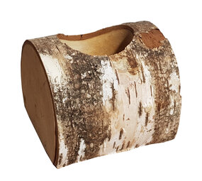 Rabbitat Houten Voertrog Kort - 13x13x10 cm Rabbitat Houten Voertrog Kort - 13x13x10 cm