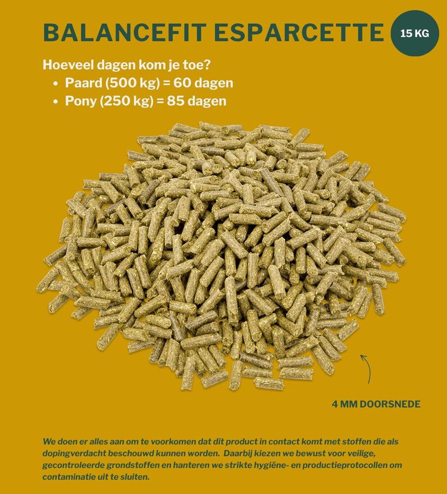 Metazoa Metazoa FitRight Esparcette - 15 kilo - BalanceFit Esparcette Metazoa Metazoa FitRight Esparcette - 15 kilo - BalanceFit Esparcette