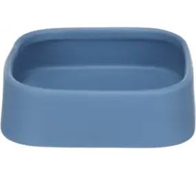 Flamingo Voerbak Zara - Vierkant - Blauw - 12 cm Flamingo Voerbak Zara - Vierkant - Blauw - 12 cm