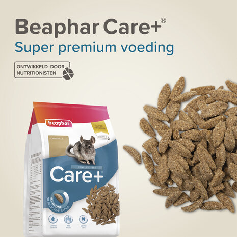 Beaphar Beaphar Care+ Chinchilla - 1.50 kilo Beaphar Beaphar Care+ Chinchilla - 1.50 kilo