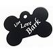 IMARC Hondenpenning – Bot – Live Love Bark – Zwart IMARC Hondenpenning – Bot – Live Love Bark – Zwart