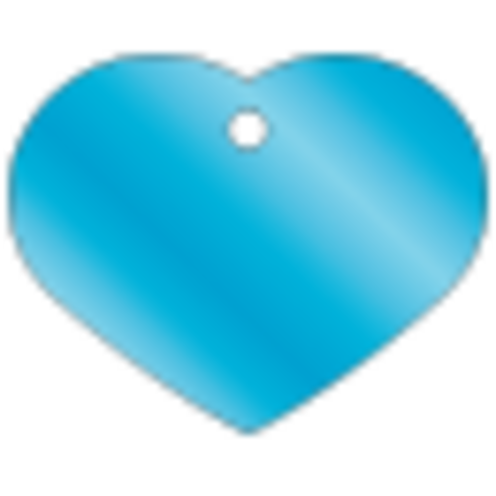 IMARC Hondenpenning – Hart – Turquoise IMARC Hondenpenning – Hart – Turquoise