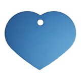 IMARC Hondenpenning – Hart – Turquoise