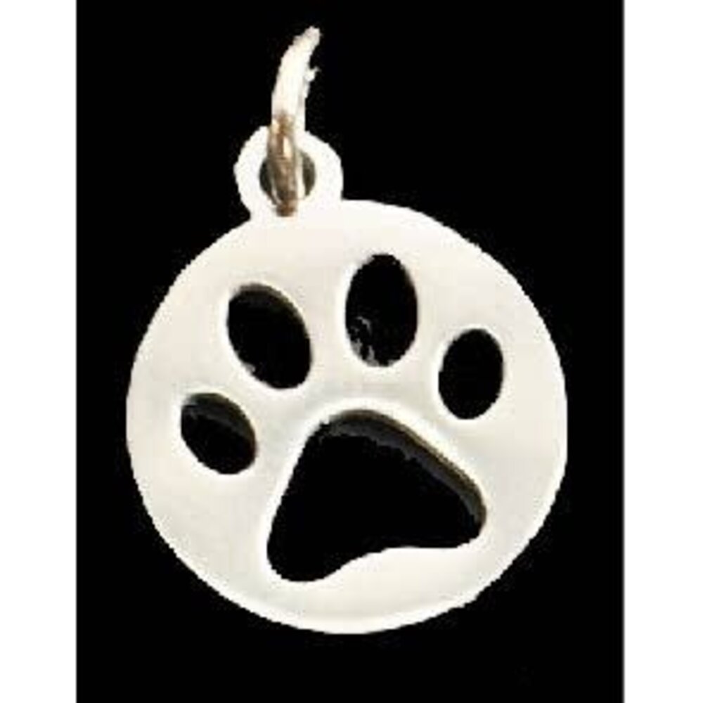 IMARC Bijouterie - Halsband Sieraad - Pootje rond - zilverkleurig IMARC Bijouterie - Halsband Sieraad - Pootje rond - zilverkleurig