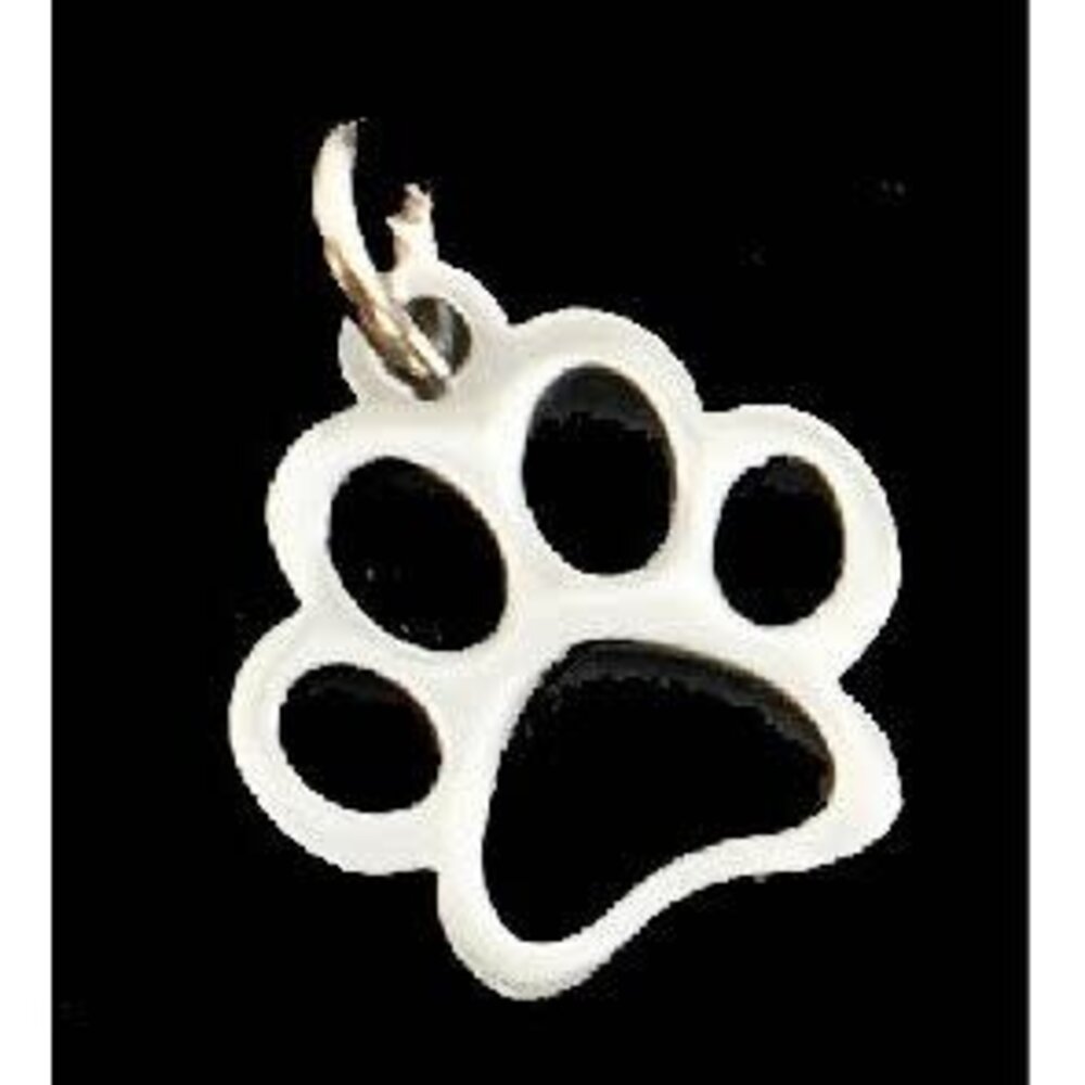 IMARC Bijouterie - Halsband Sieraad - Pootje vorm - zilverkleurig IMARC Bijouterie - Halsband Sieraad - Pootje vorm - zilverkleurig