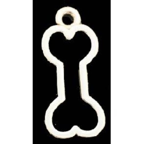 IMARC Bijouterie - Halsband Sieraad - Botje - Zilver IMARC Bijouterie - Halsband Sieraad - Botje - Zilver