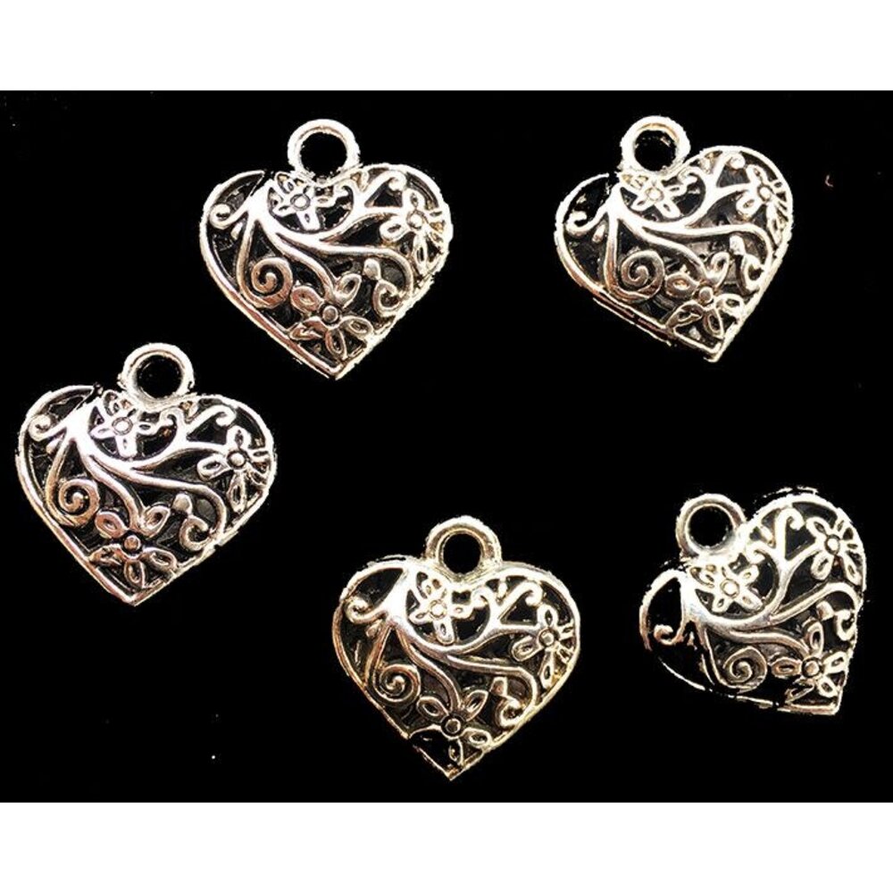 IMARC Bijouterie - Halsband Sieraad - Hart 3D - Zilverkleurig IMARC Bijouterie - Halsband Sieraad - Hart 3D - Zilverkleurig