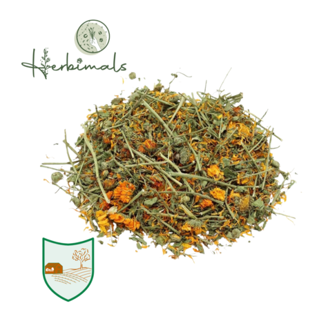 Herbimals Herbimals Goudsbloemplant - grof gehakseld Herbimals Herbimals Goudsbloemplant - grof gehakseld