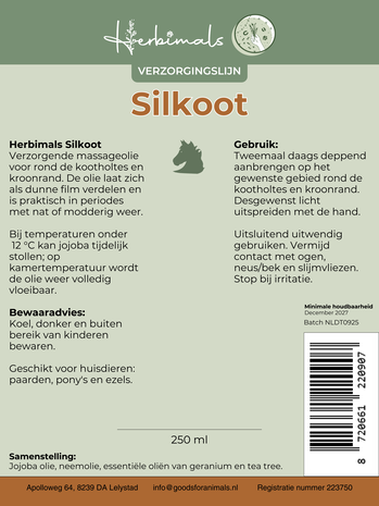 Herbimals Herbimals Massageolie - Silkoot Herbimals Herbimals Massageolie - Silkoot