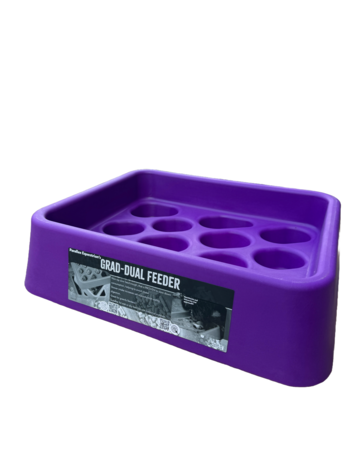 Parallax Parallax Grad-Dual Feeder - Foerageer Voerbak - Paars Parallax Parallax Grad-Dual Feeder - Foerageer Voerbak - Paars