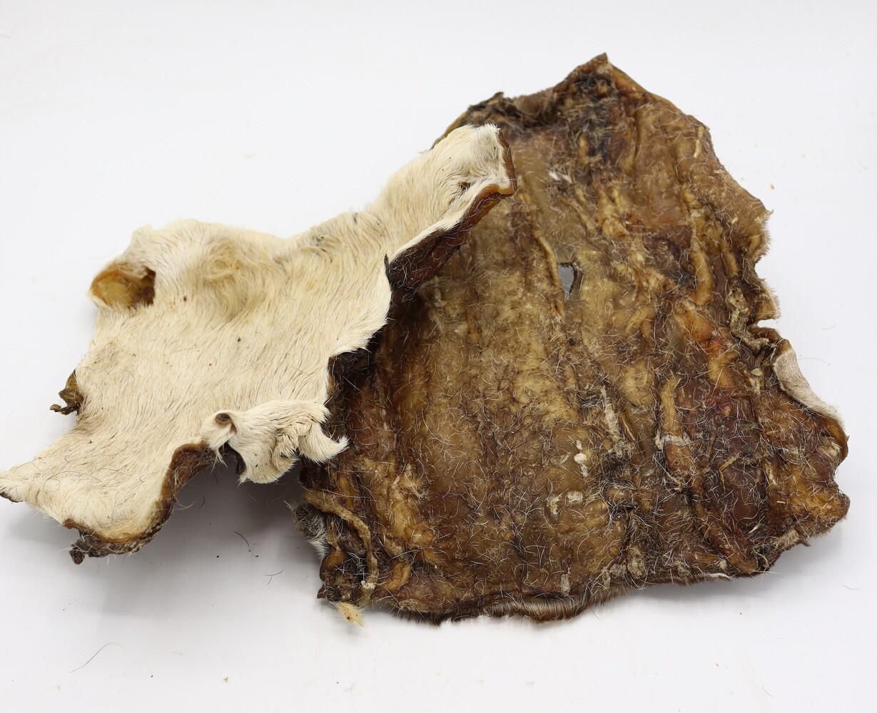 Bark-Bite Bark-Bite Runderhuid met vacht - 500 gram Bark-Bite Bark-Bite Runderhuid met vacht - 500 gram