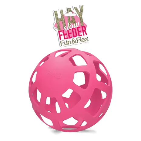 Fun & Flex Fun en Flex Bal Slowfeeder - 22 cm - Roze Fun & Flex Fun en Flex Bal Slowfeeder - 22 cm - Roze