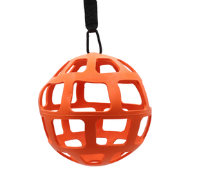 Fun & Flex Fun en Flex Bal Slowfeeder - 22 cm - Oranje Fun & Flex Fun en Flex Bal Slowfeeder - 22 cm - Oranje