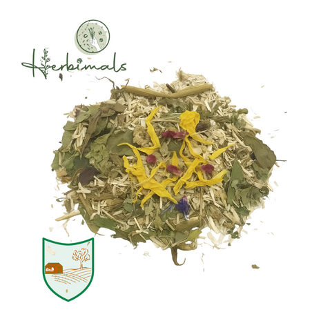 Herbimals Herbimals Avontuur! Kleur Bodemstrooimix - konijnen en knaagdieren - 1 kilo Herbimals Herbimals Avontuur! Kleur Bodemstrooimix - konijnen en knaagdieren - 1 kilo