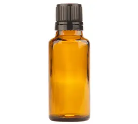 Glazen flesje - 30 ml met dop Glazen flesje - 30 ml met dop