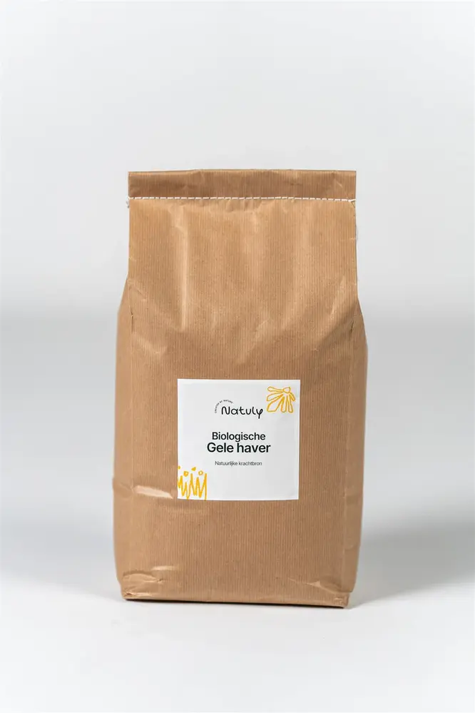 Natuly (voorheen Bio-Ron) Natuly Biologische Gele Haver - 4 kilo Natuly (voorheen Bio-Ron) Natuly Biologische Gele Haver - 4 kilo