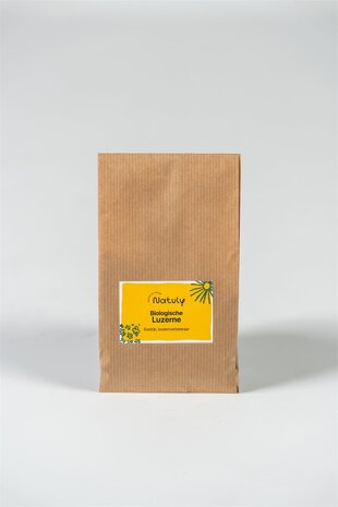 Natuly (voorheen Bio-Ron) Natuly Biologische Zaden Luzerne - 100 gram Natuly (voorheen Bio-Ron) Natuly Biologische Zaden Luzerne - 100 gram