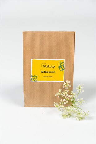 Natuly (voorheen Bio-Ron) Natuly Biologische Zaden Wilde Peen - 20 gram Natuly (voorheen Bio-Ron) Natuly Biologische Zaden Wilde Peen - 20 gram