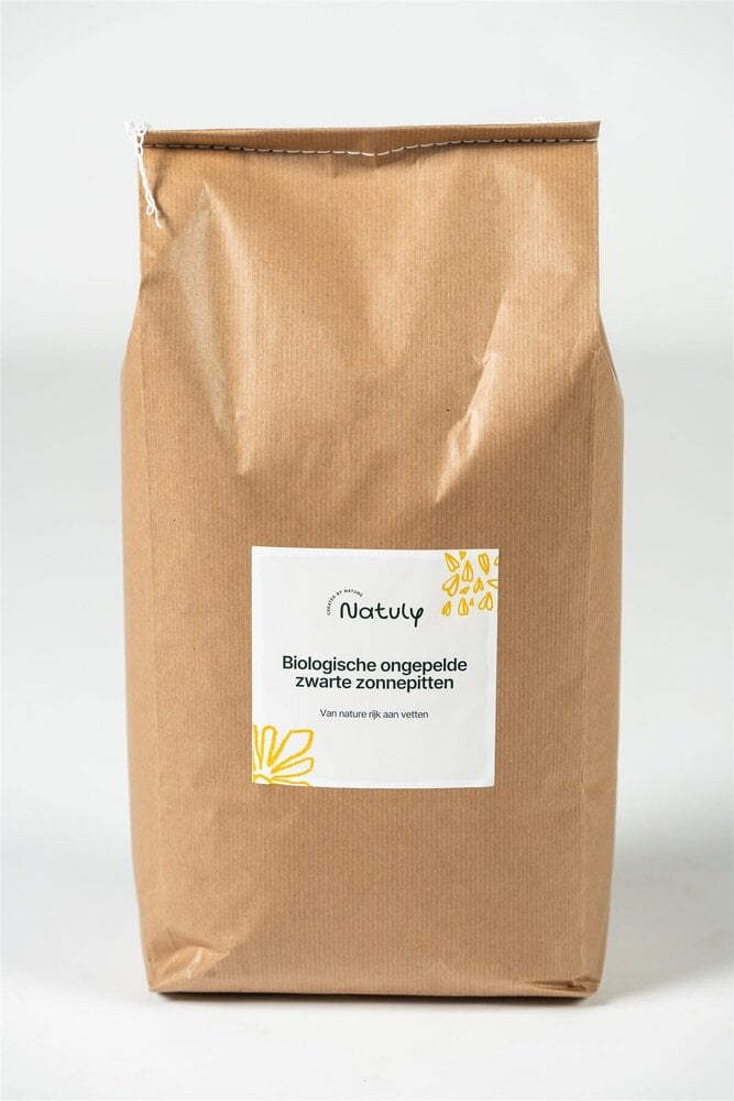 Natuly (voorheen Bio-Ron) Natuly Biologische Zonnepitten - ongepeld - 4 kilo Natuly (voorheen Bio-Ron) Natuly Biologische Zonnepitten - ongepeld - 4 kilo