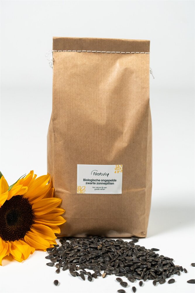 Natuly (voorheen Bio-Ron) Natuly Biologische Zonnepitten - ongepeld - 4 kilo Natuly (voorheen Bio-Ron) Natuly Biologische Zonnepitten - ongepeld - 4 kilo