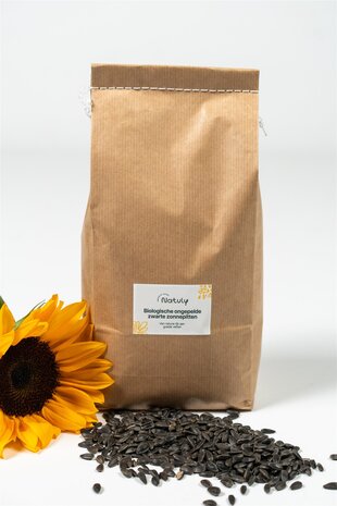 Natuly (voorheen Bio-Ron) Natuly Biologische Zonnepitten - ongepeld - 4 kilo Natuly (voorheen Bio-Ron) Natuly Biologische Zonnepitten - ongepeld - 4 kilo