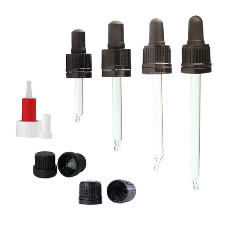 Herbimals DIN18 Sluitingen voor lege glazen flessen Herbimals DIN18 Sluitingen voor lege glazen flessen