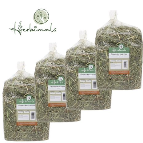 Herbimals Herbimals Premium Oostenrijks Alpenhooi - 500 gram Herbimals Herbimals Premium Oostenrijks Alpenhooi - 500 gram