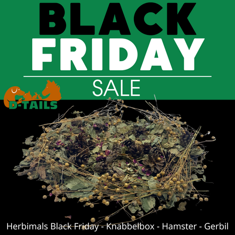 Herbimals Black Friday - Knabbelbox - Hamster - Gerbil