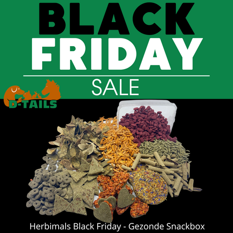 Herbimals Black Friday - Gezonde Snackbox - Konijn - Knaagdier
