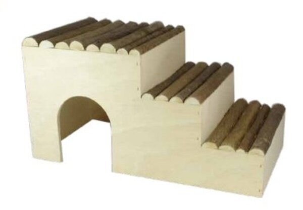 Elmato Elmato Houten traphuis - 42 x 22 x 23 cm